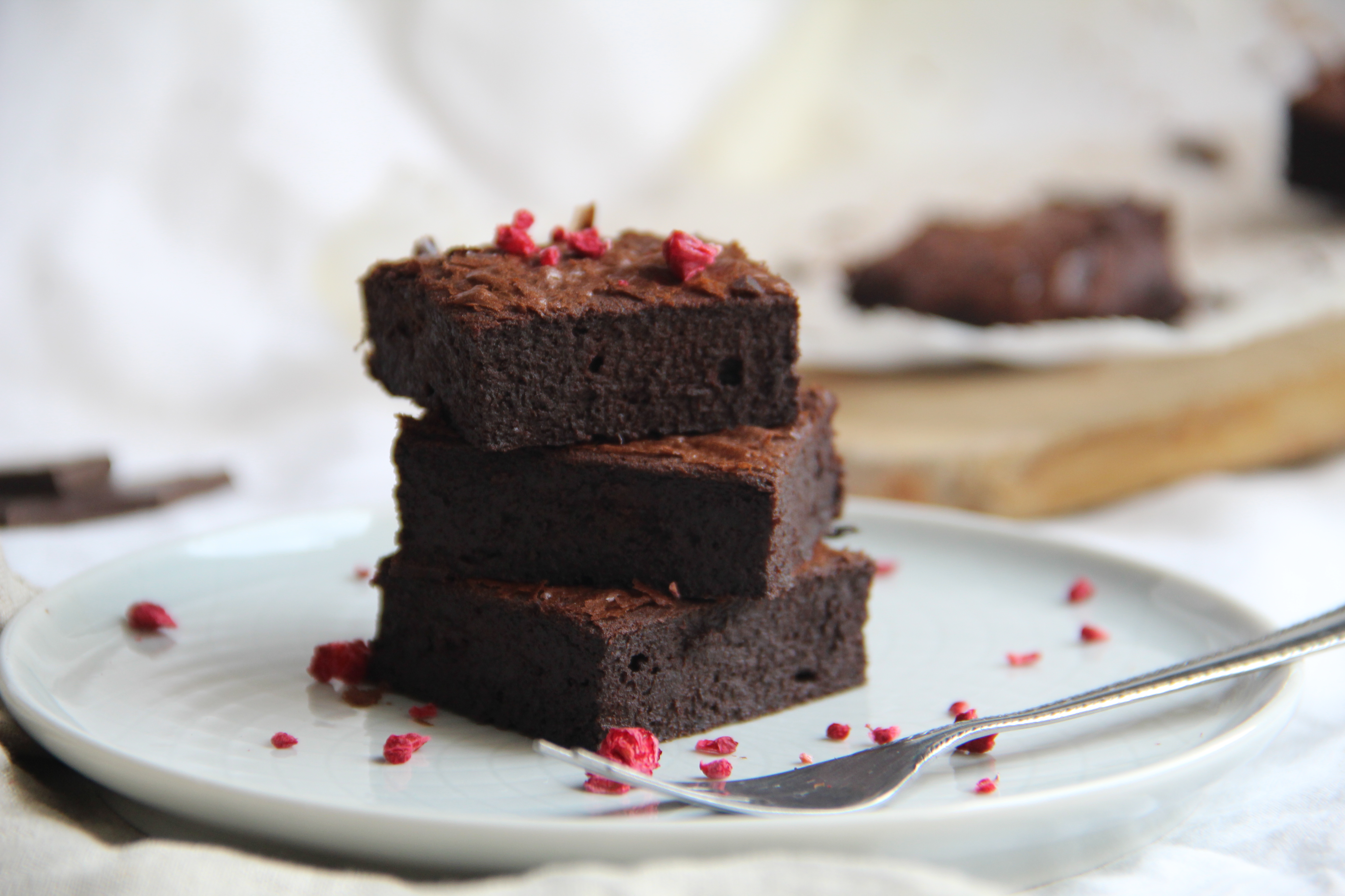 Brownies bez múky a cukru z troch surovín